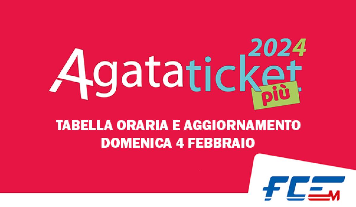 Aggiornamento Orari Metro per Domenica 4 Febbraio 2024 - 