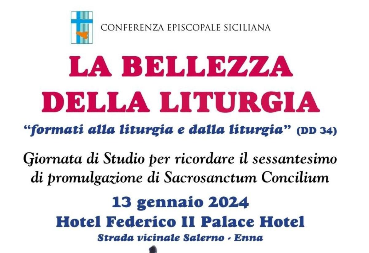 GIORNATA DI STUDIO PER IL 60° DI SACROSANCTUM CONCILIUM - 