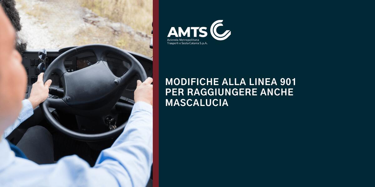 La linea 901 della AMTS arriva a Mascalucia: tutte le modifiche del percorso - 