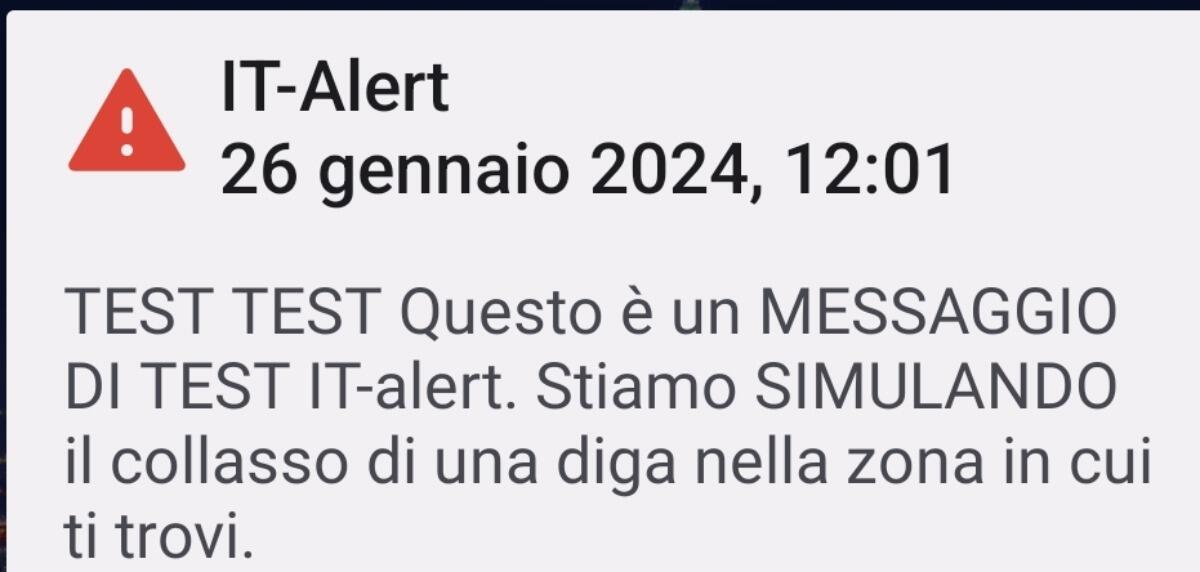 Emergenza Diga: ricevuto messaggio di allerta. Cosa fare ora? - 
