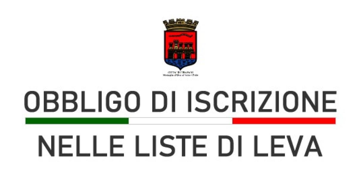 Nuovo obbligo iscrizione nelle liste di leva: Comune di Trapani informa. - 