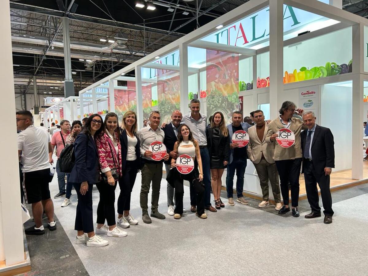 Tutela Arancia Rossa di Sicilia IGP partecipa al Fruit Attraction di Madrid 2023. - 