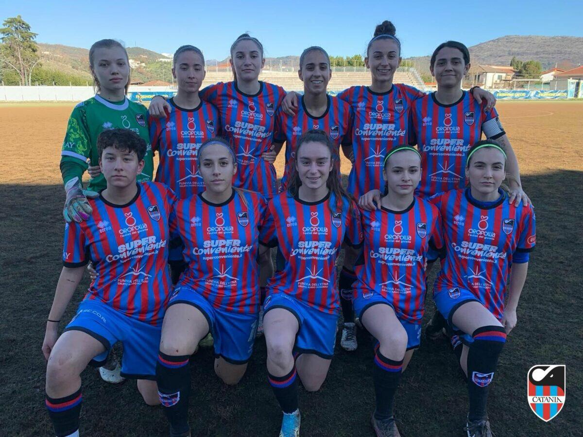 Catania Women sconfitte 3-0 dal Frosinone: quarta sconfitta in campionato - 