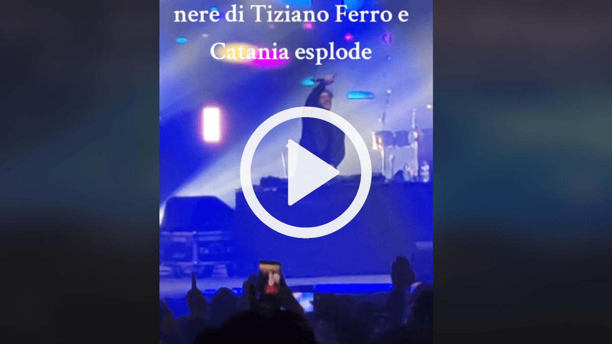 Capodanno Catania, Tananai omaggia Tiziano Ferro: il video dell’emozione unica in piazza Duomo - 