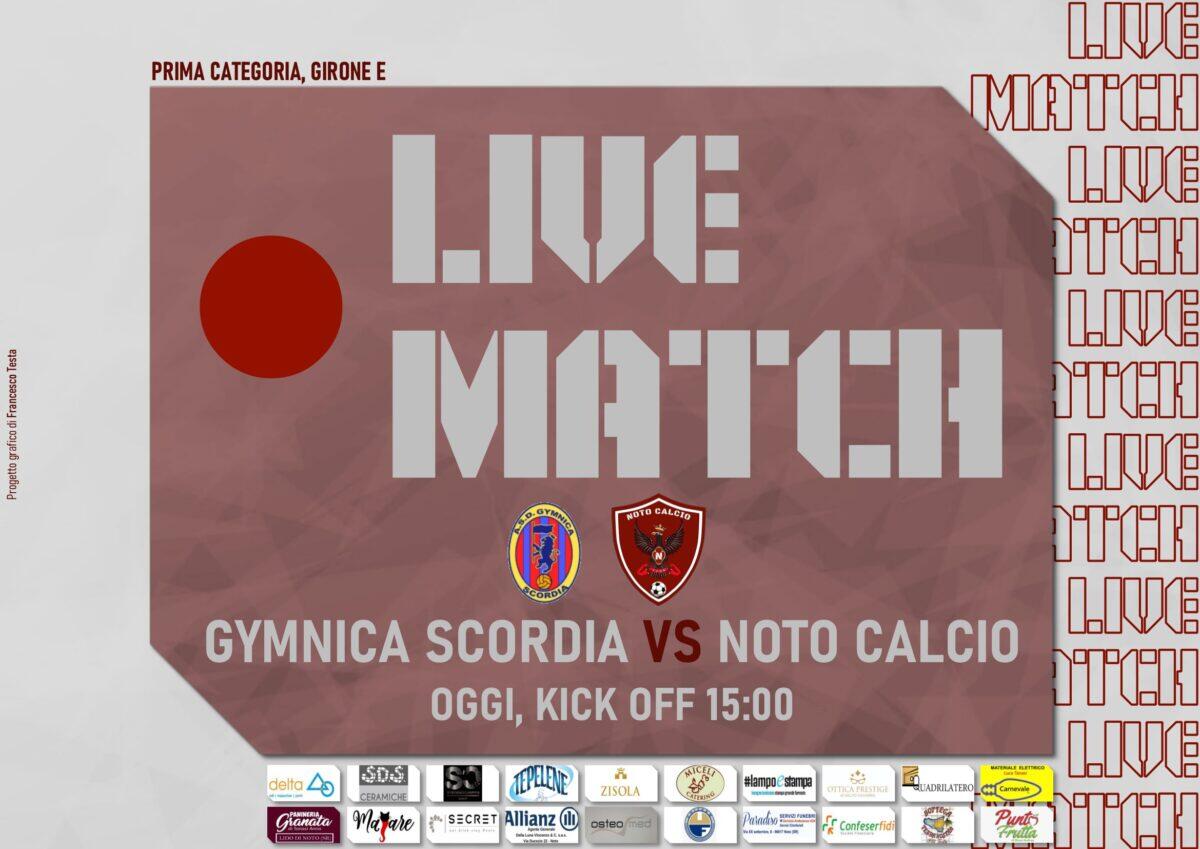 Gymnica Scordia - Noto: diretta live sulle prossime sfide in campo - 