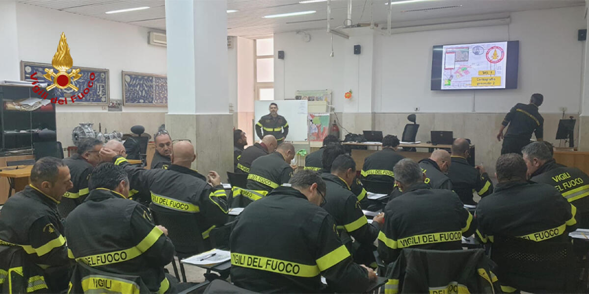 Concluso il Corso TAS livello 1 a Messina - 24 vigili del fuoco formati - 