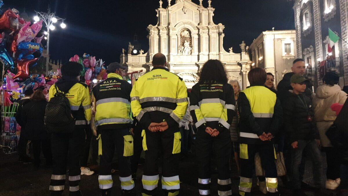 Lo straordinario impegno dei Volontari e della Protezione Civile durante i festeggiamenti agatini - 