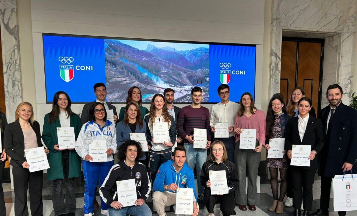 Tre schermidori premiati come "Atleti Eccellenti, Eccellenti Studenti" - 