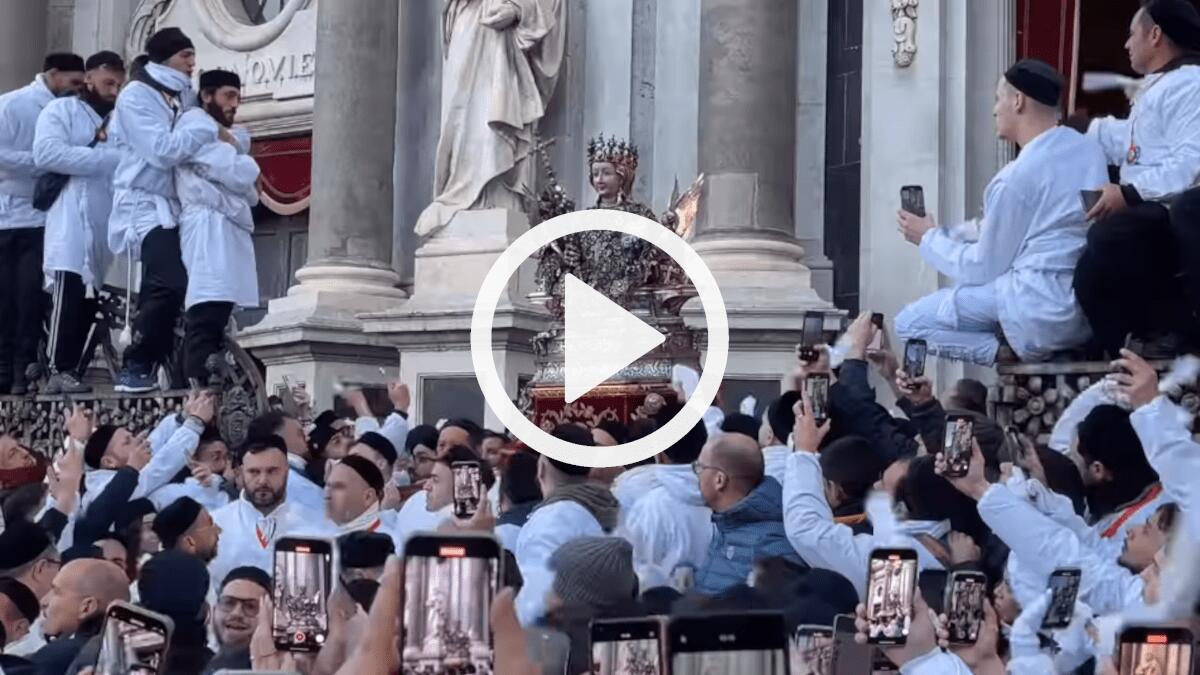 Festa Sant’Agata 2024: l’uscita trionfale della Patrona di Catania e le emozioni dei devoti [VIDEO] - 