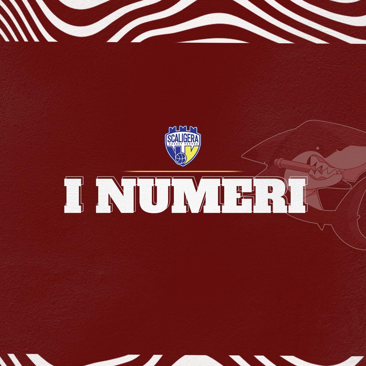 TRAPANI SHARK: I NUMERI DI VERONA - 