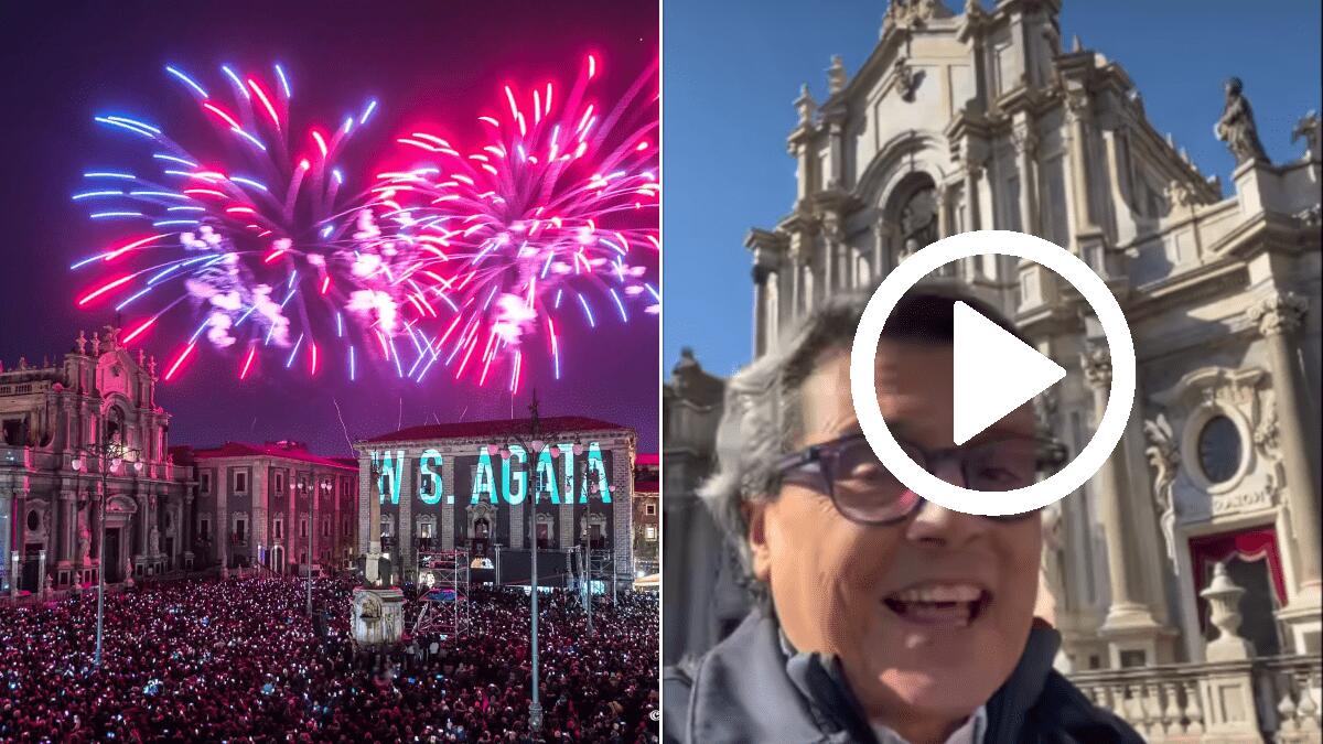 “A Sira o’ Tri”: Salvo La Rosa pronto per celebrare Sant’Agata aspettando la Patrona [VIDEO] - 