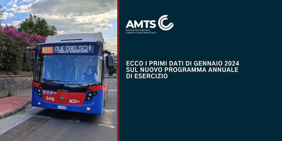 AMTS Catania: Dati positivi sul nuovo programma annuale di esercizio 2024 - 