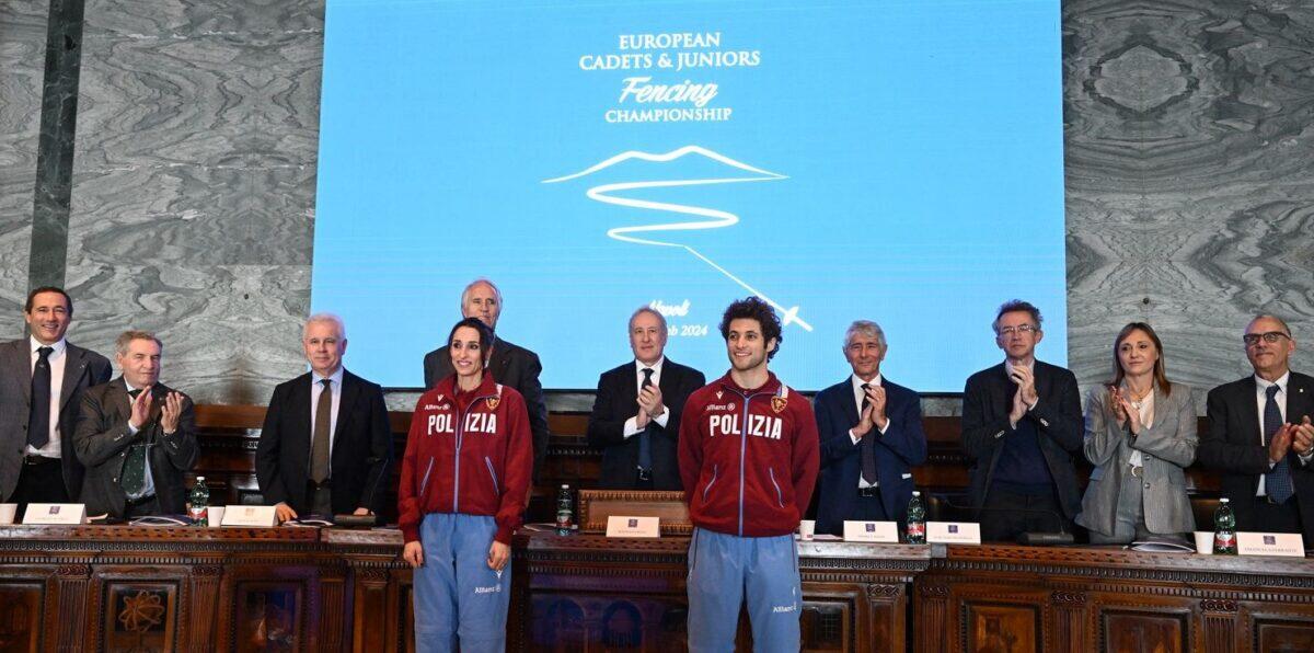 Presentato l'Europeo Cadetti e Giovani Napoli 2024: Una grande responsabilità per la scherma italiana - 