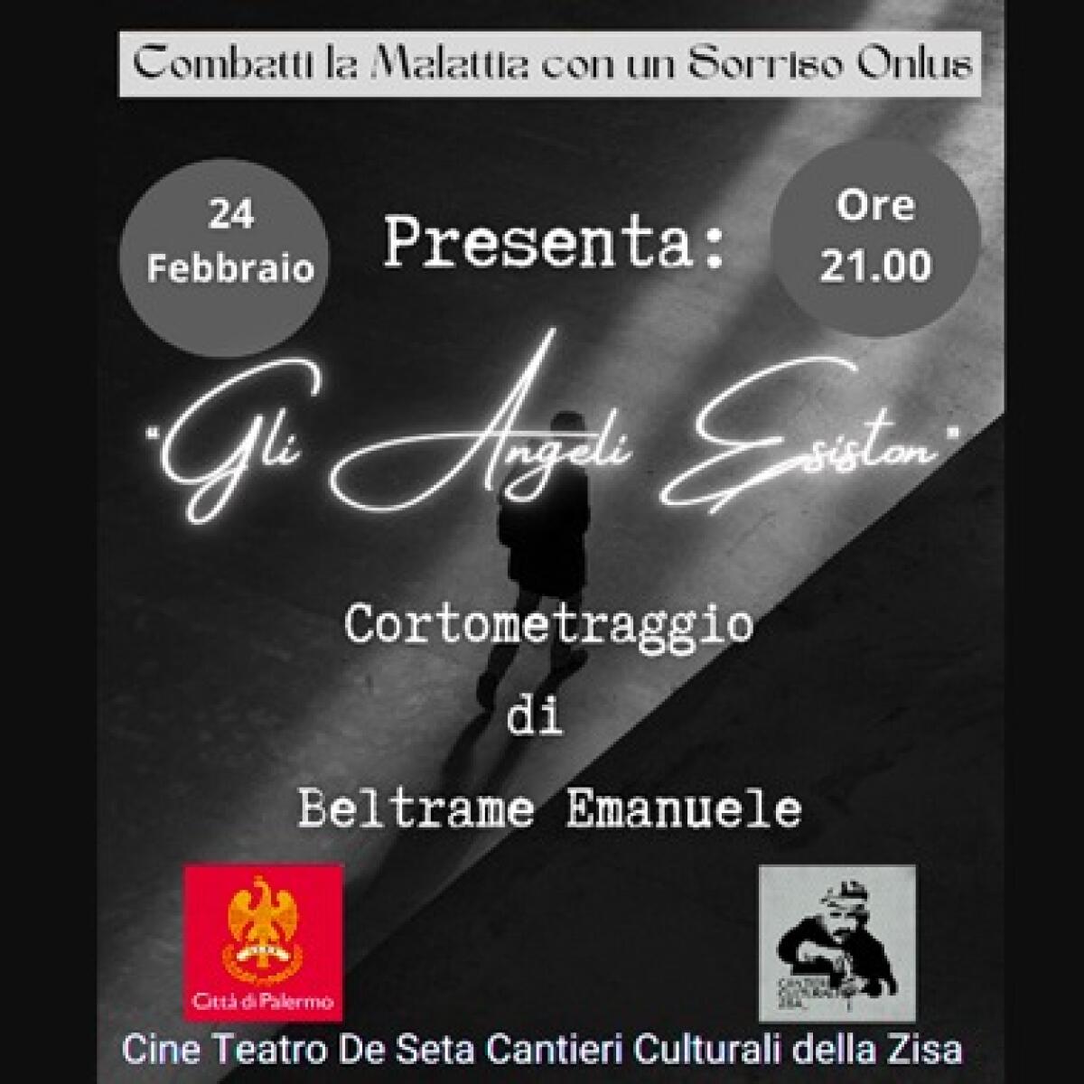 Evento a Palermo: Gli Angeli Esistono al Cinema De Seta il 24 febbraio ore 21. - 