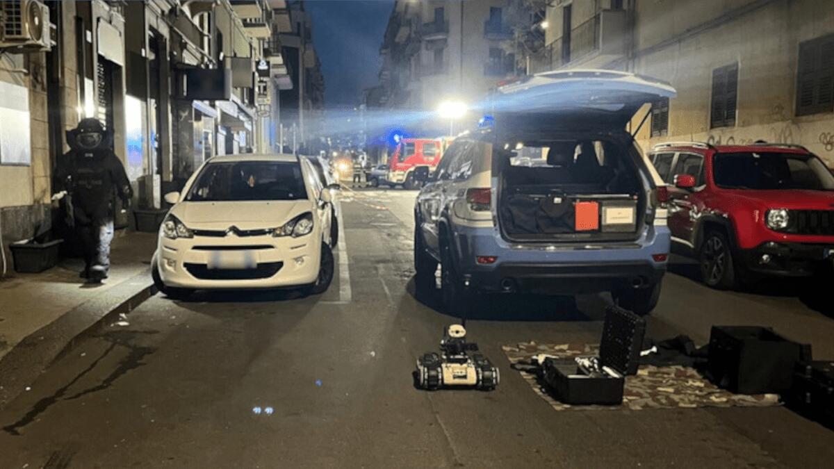 Bomba esplosa a Catania: trovato un secondo ordigno inesploso - 