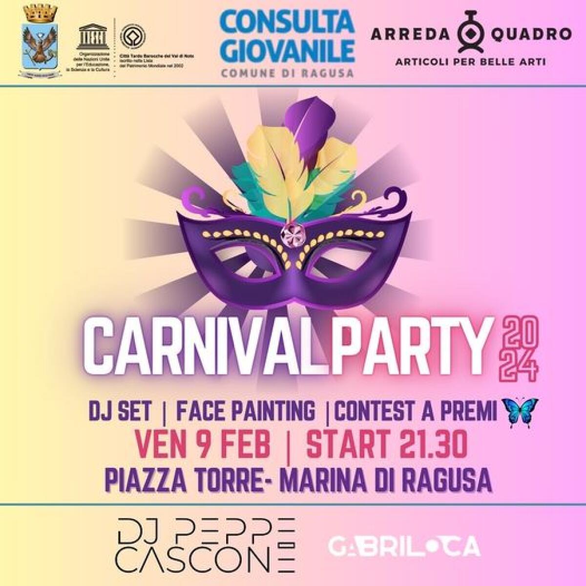 Carnival Party 2024: Seconda edizione della festa di Carnevale della Consulta Giovanile - 