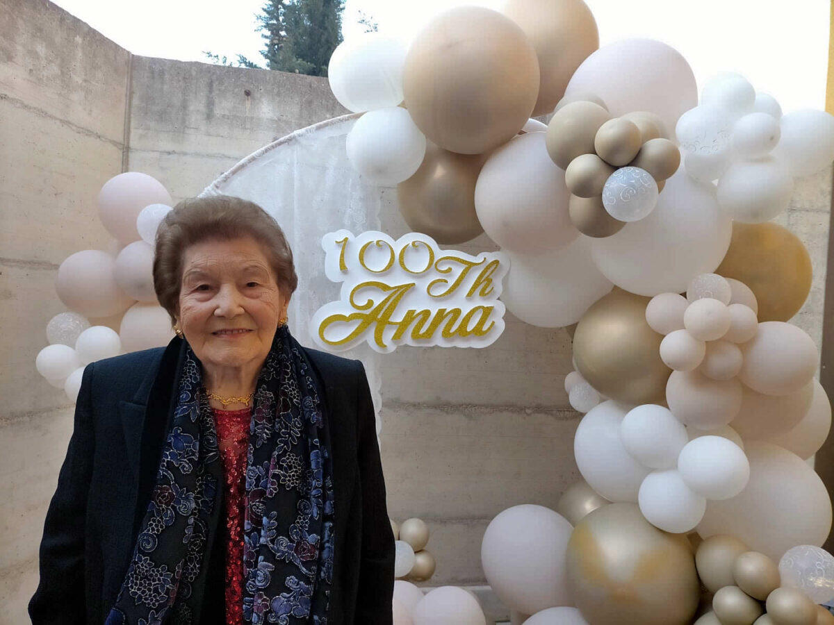 Festa per i 100 anni di Anna Fileti - 