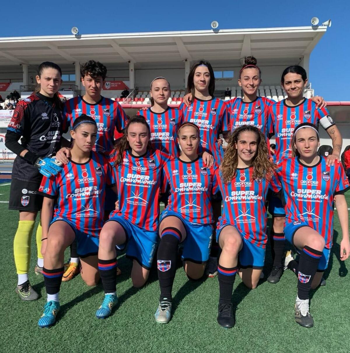 Il Catania Women batte il Molfetta 2-0 e conquista la terza vittoria consecutiva - 