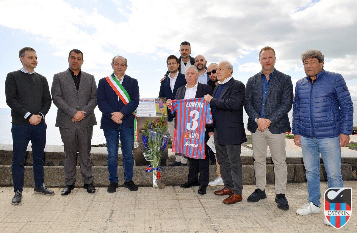 Il Catania FC rende omaggio a Luciano Limena - 