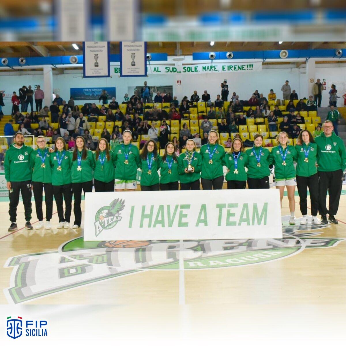 I Have a Team Campionessa Regionale U19/F: Complimenti dal CR Sicilia - 