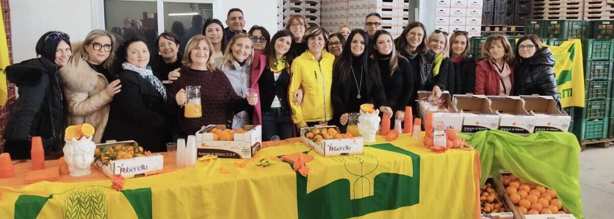 Coldiretti Donne Impresa Agrigento visita l'azienda Turano Fruit con gli studenti di Ribera - 
