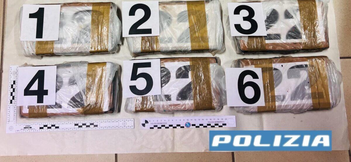 FERMATI A BORDO DI UN FURGONE CON OLTRE 6 KILI DI COCAINA: ARRESTATI DUE CONIUGI - 