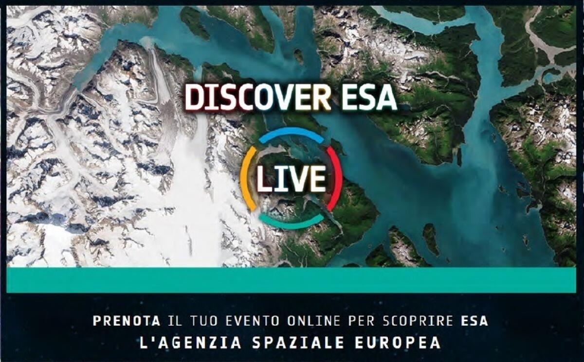 ESA Live: La nuova piattaforma streaming per le scuole da parte dell'Agenzia Spaziale Europea - 
