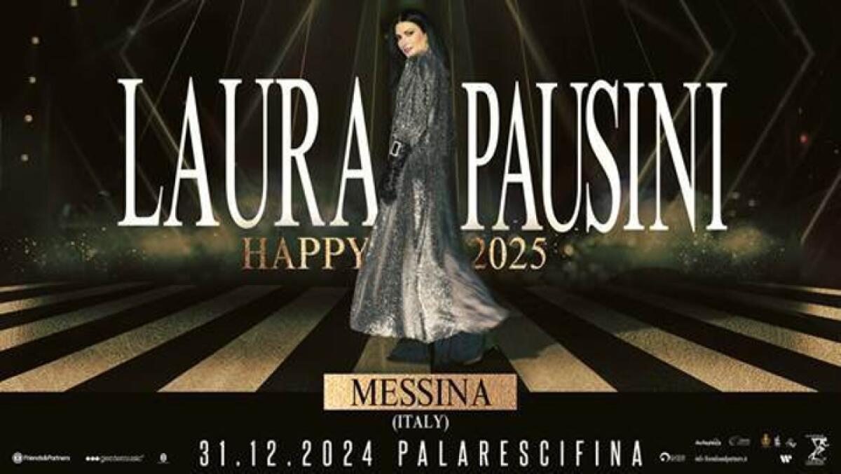 Laura Pausini chiude il suo tour 2024 con un concerto speciale di Capodanno a Messina - 