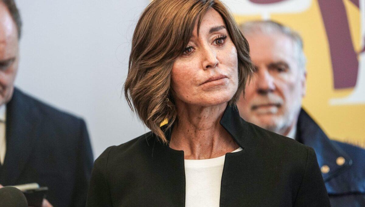 Il ministro dell'Università Anna Maria Bernini in visita a Catania - 