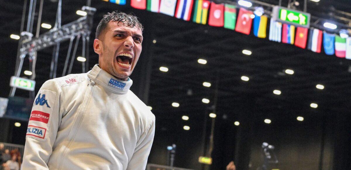 DAVIDE DI VEROLI, LO SPADISTA AZZURRO, TRA I TESTIMONIAL DI "DESTEENAZIONE - 