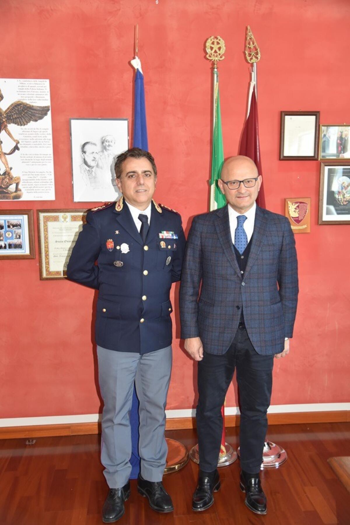 NUOVO DIRIGENTE PER IL COMMISSARIATO DI P.S. DI VITTORIA - 