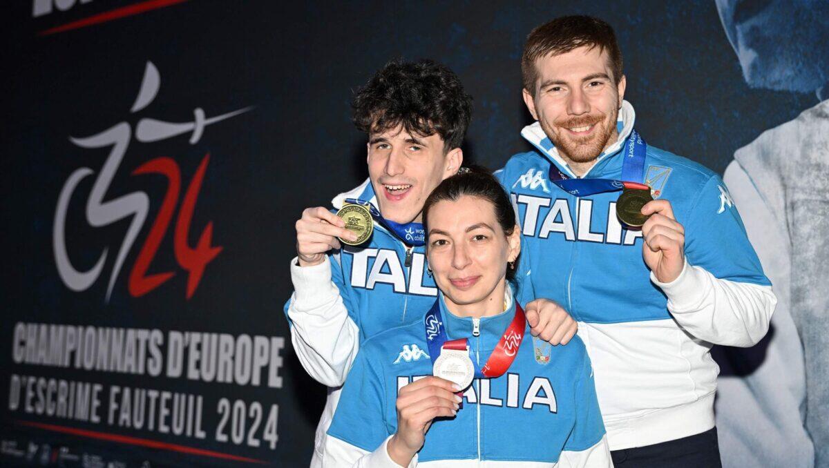 Medaglie per l'Italia agli Europei Paralimpici di Parigi 2024 - 