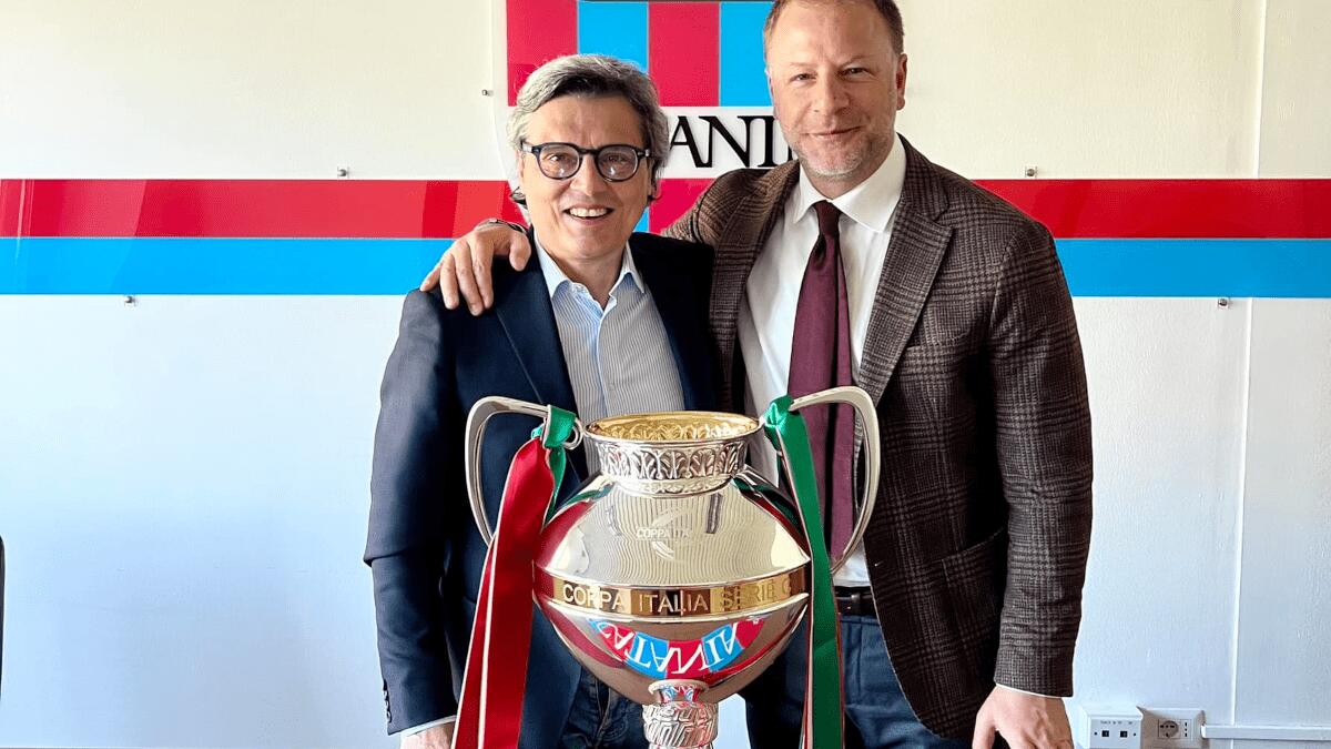 Salvo La Rosa con la Coppa Italia vinta dal Catania FC: le parole tra orgoglio e amore - 