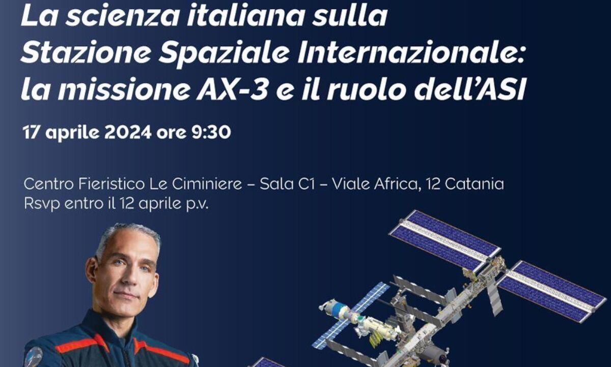 "La scienza italiana sulla Stazione Spaziale Internazionale" arriva a Catania, ecco dove e come incontrare un vero astronauta - 