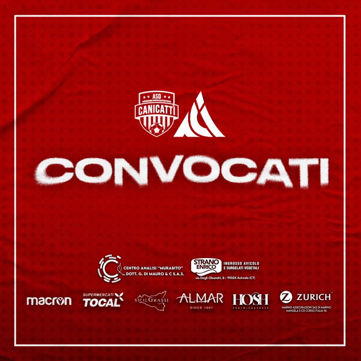 Convocati 21 calciatori per la gara contro il Canicattì: i dettagli - 