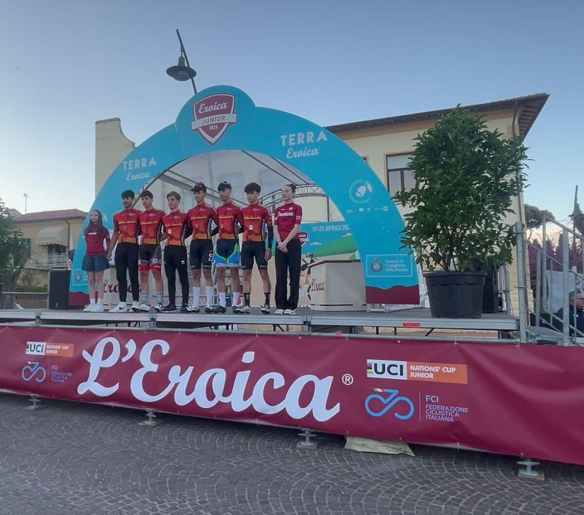 La Rappresentativa Siciliana alla Eroica Juniores National Cup - 
