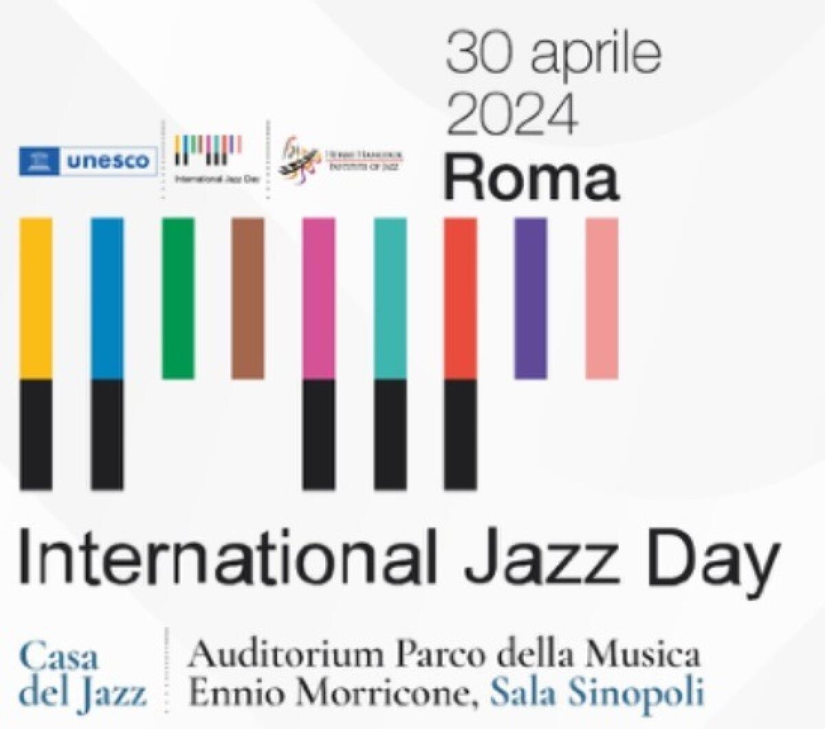 Giornata Mondiale del Jazz a Roma - 30 Aprile 2024: Evento imperdibile per le scuole siciliane - 