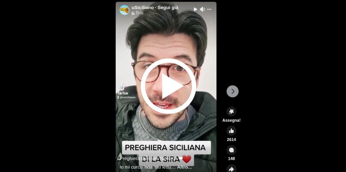"Preghiera di la sira", un'antica invocazione siciliana da ascoltare attentamente [VIDEO] - 