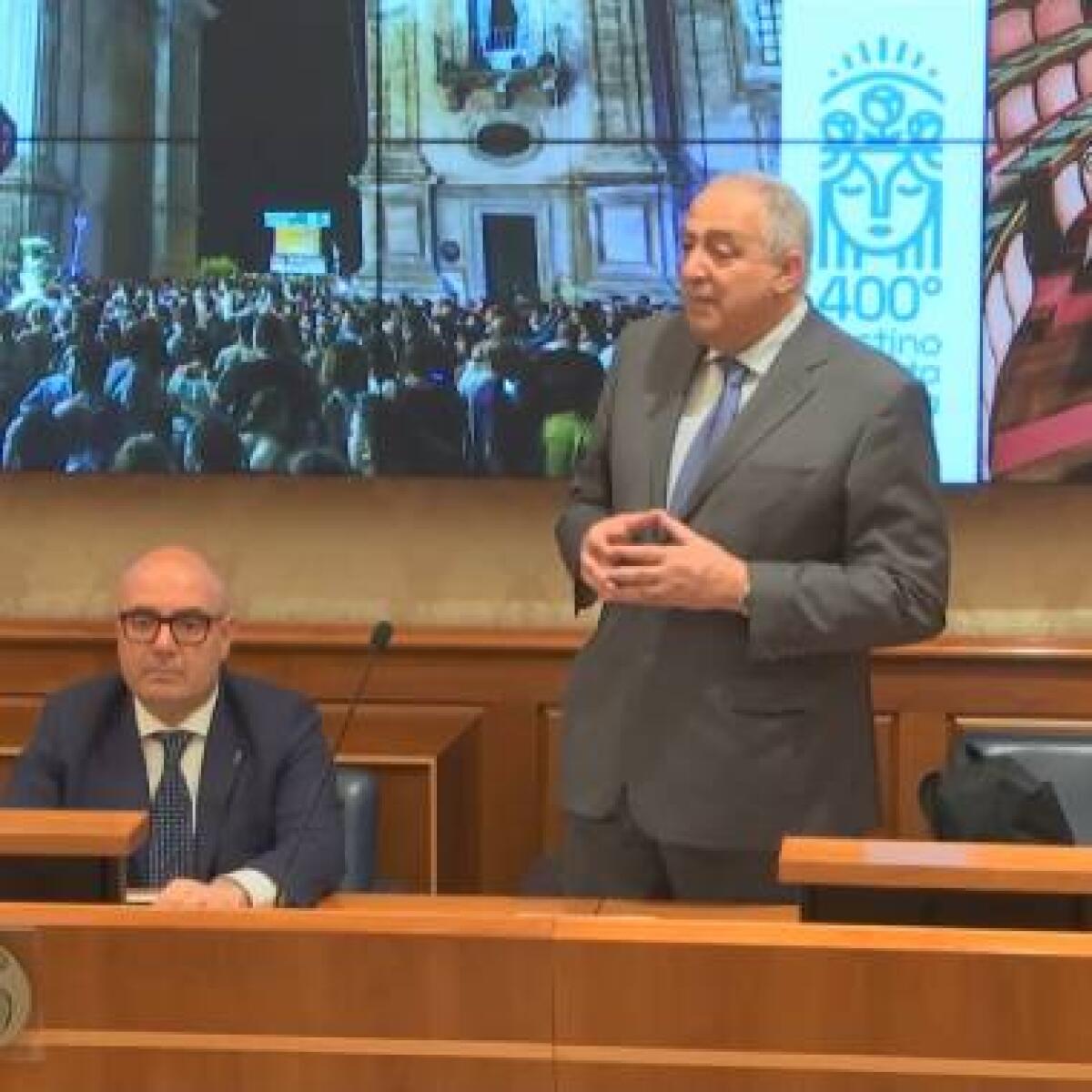 Presentato il 400° anniversario del Festino di Santa Rosalia 1624-2024 a Palermo - 