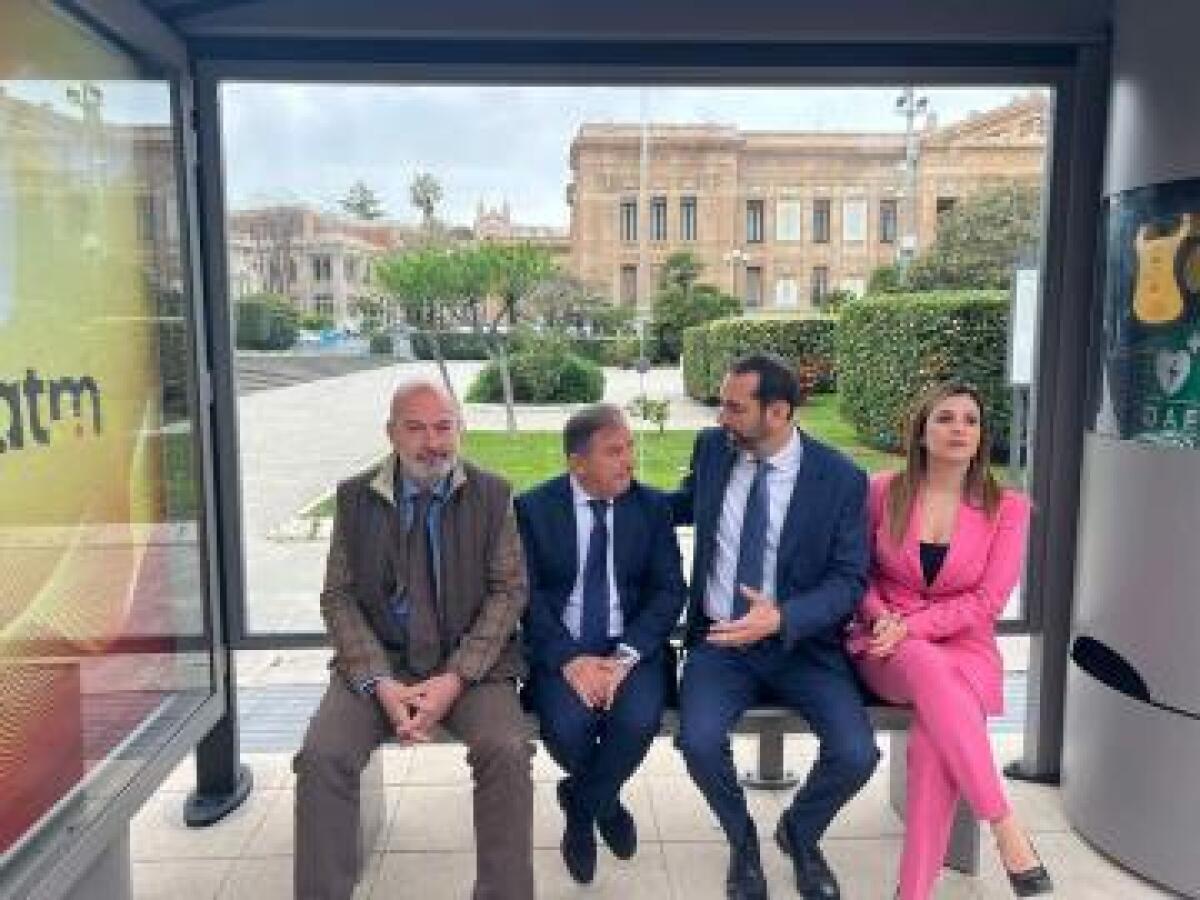 ATM spa presenta le nuove pensiline smart a Messina - 
