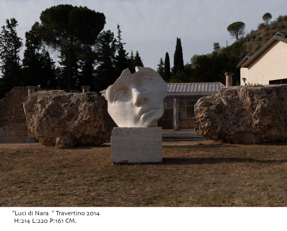 Evento-spettacolo nella Neapolis per la mostra di Mitoraj - 