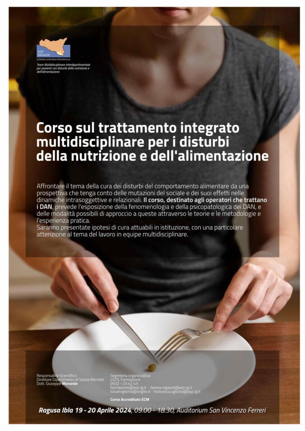Corso trattamento integrato per disturbi alimentari: iscrizioni aperte! - 