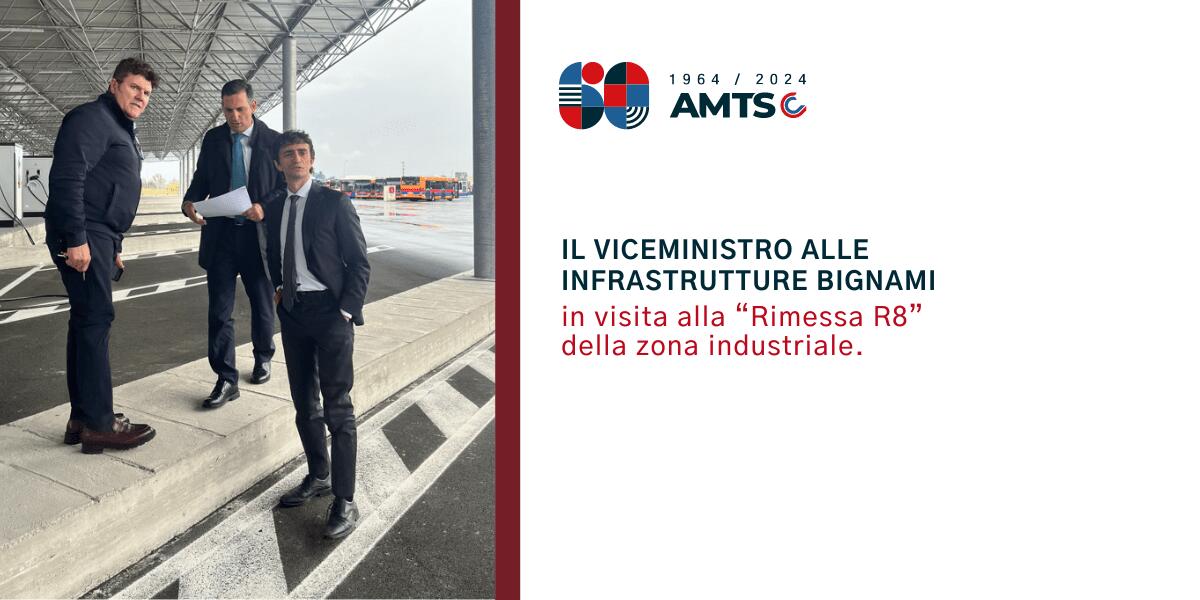 Visita del viceministro Bignami alla Rimessa 8: progetti e investimenti per la mobilità sostenibile - 