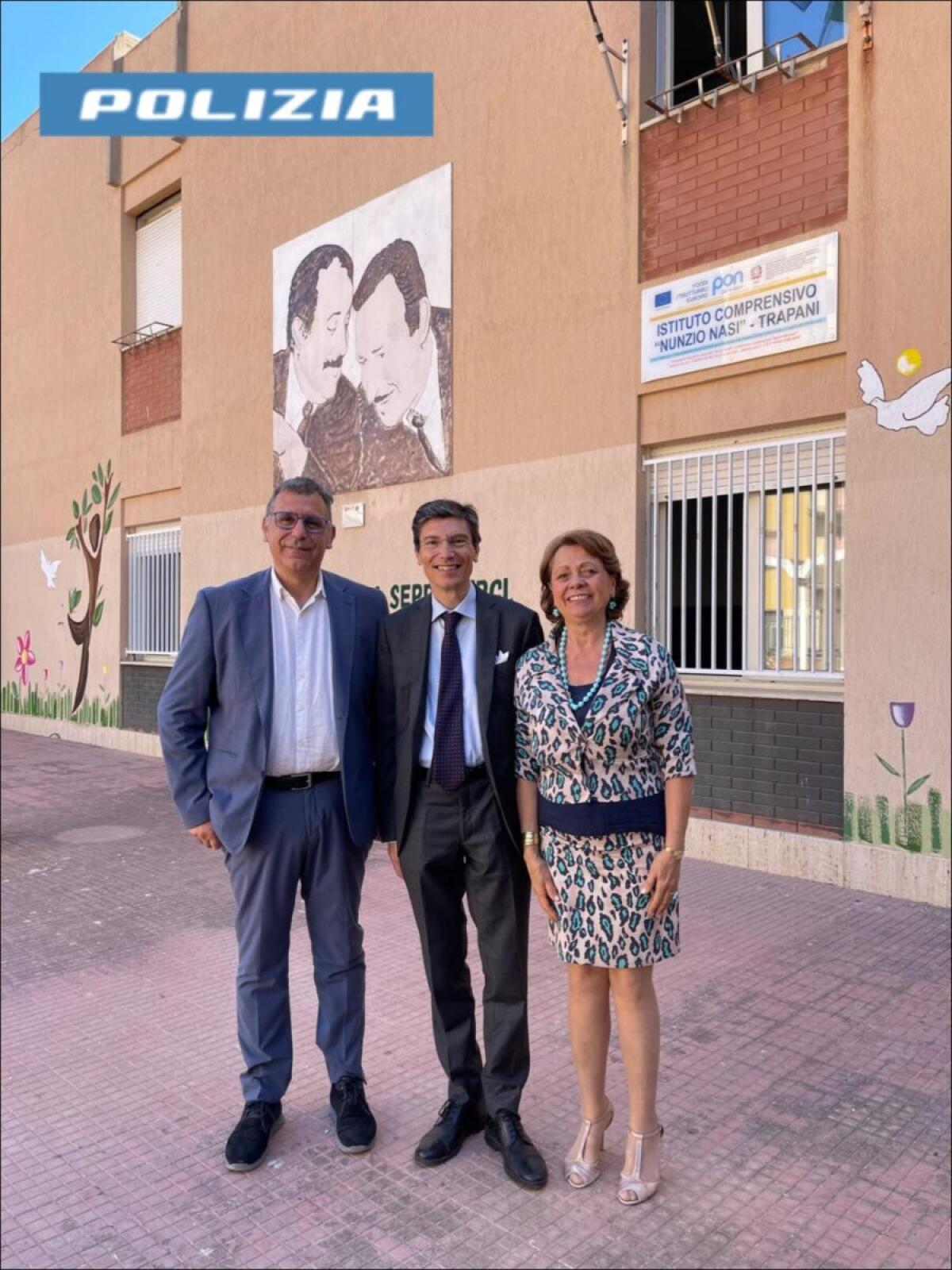 Incontro del Questore Peritore con gli studenti dell’Istituto “Nunzio Nasi” - 