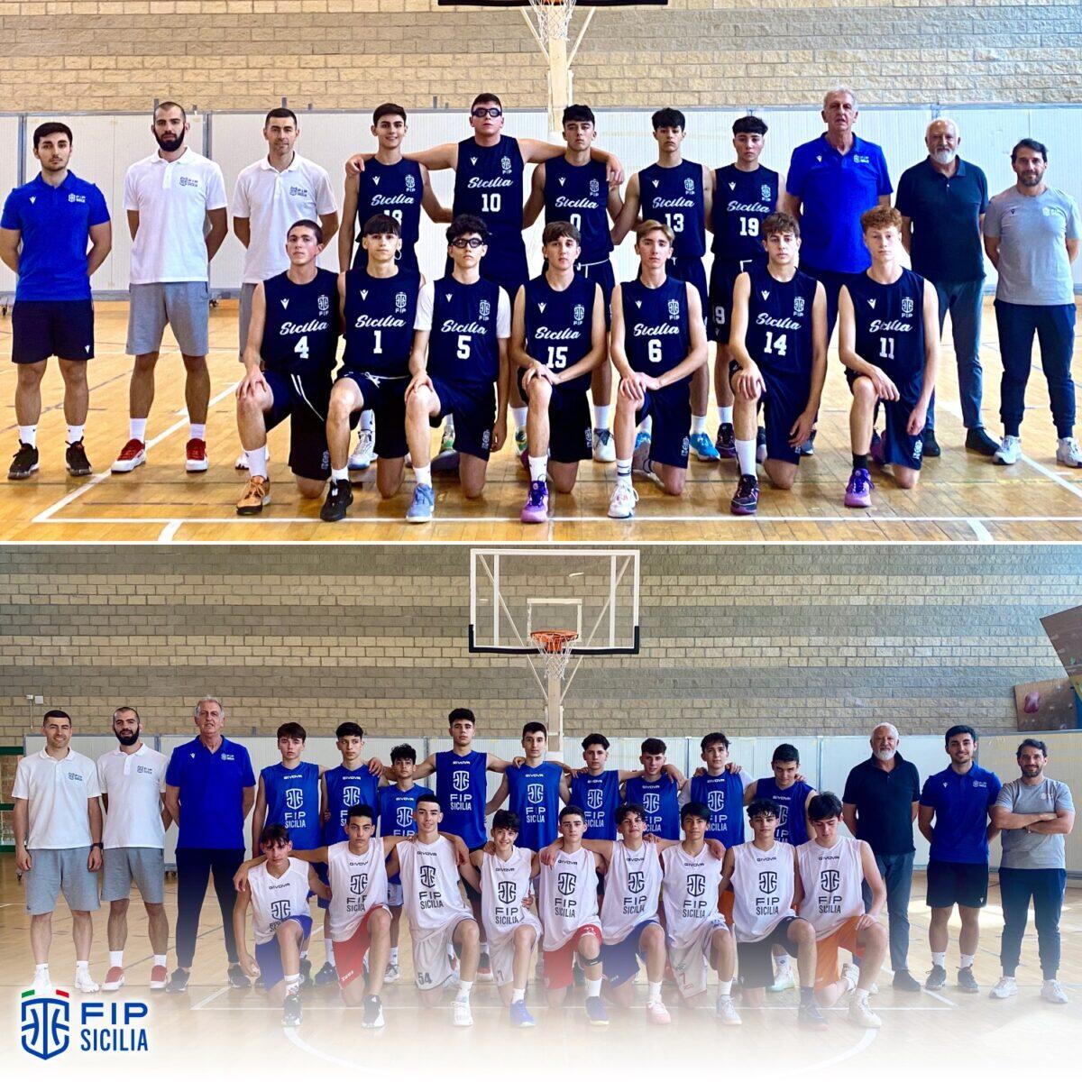Successo per Sicilia U15, U14 in preparazione per il Torneo del Mediterraneo - 