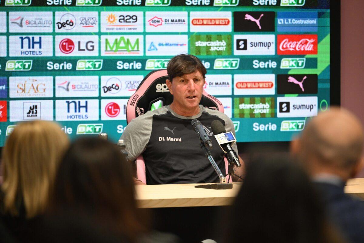 Conferenza stampa di Michele Mignani al Palermo CFA. - 