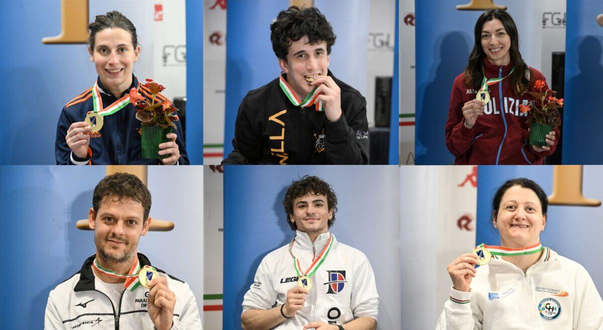 Trionfo del fioretto ai Campionati Italiani Assoluti Scherma Paralimpica a San Lazzaro di Savena - 