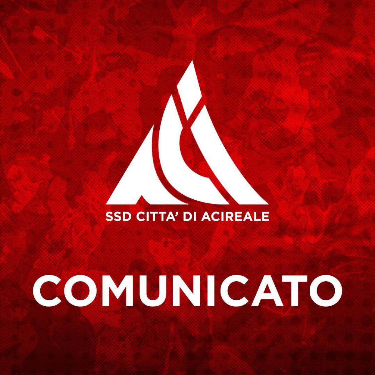 Interruzione consensuale con il DS Chiavaro: Comunicato ufficiale dal Acireale Calcio - 