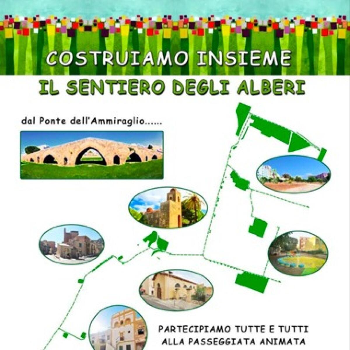 Passeggiata animata lungo il Sentiero degli Alberi - II Circoscrizione Palermo - 