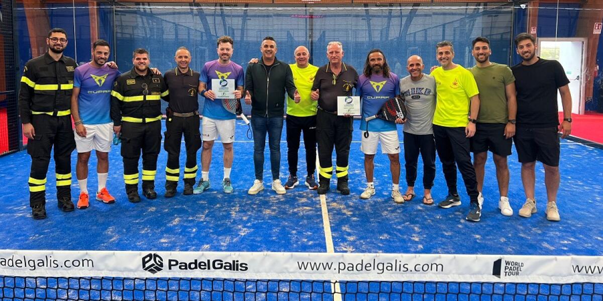 Successo per il 1° Campionato Regionale VV.F. di Padel a Agrigento - 